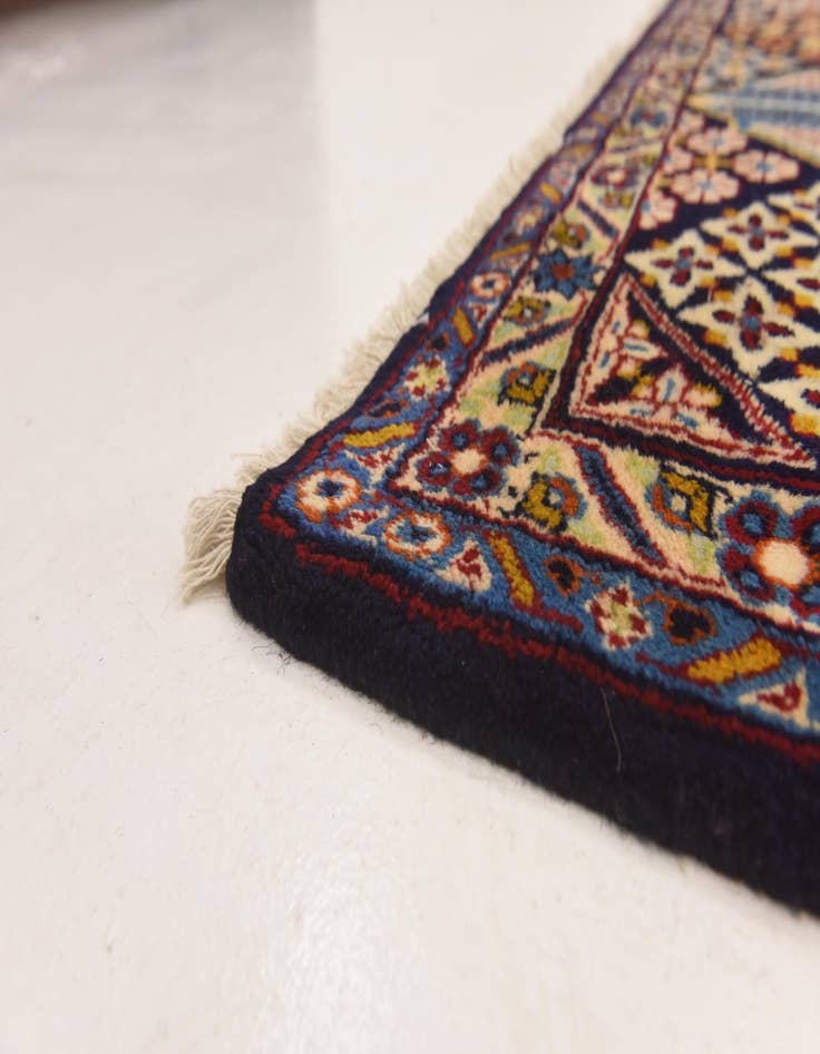 Detail image of 10' 2 x 13' 8  Hand Knotted Isfahan Persian Wool Rug