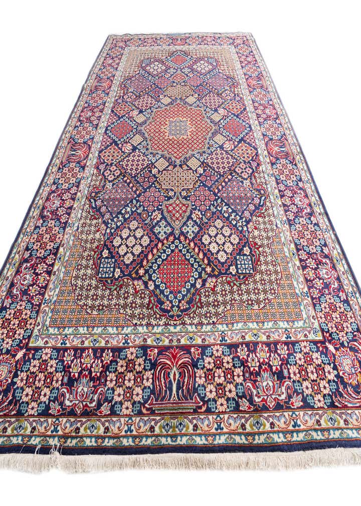10' 1 x 15' 2 Hand Knotted Isfahan Persian Wool Rug