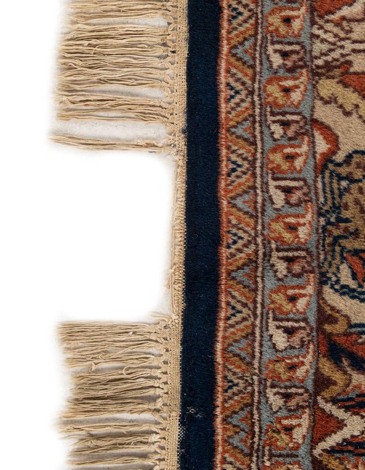 Detail image of 6' x 9' 2  Hand Knotted Isfahan Oriental Wool Rug