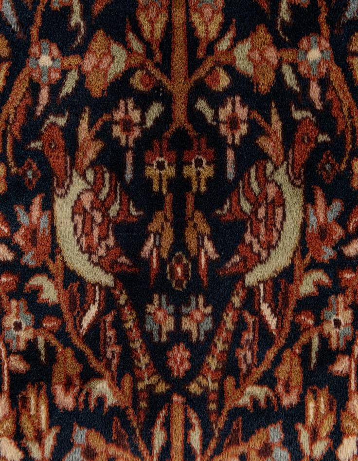 Detail image of 6' x 9' 2  Hand Knotted Isfahan Oriental Wool Rug