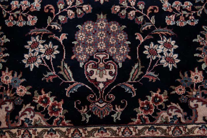 200cm x 255cm anudado a mano Jaipur Agra Alfombra Lana