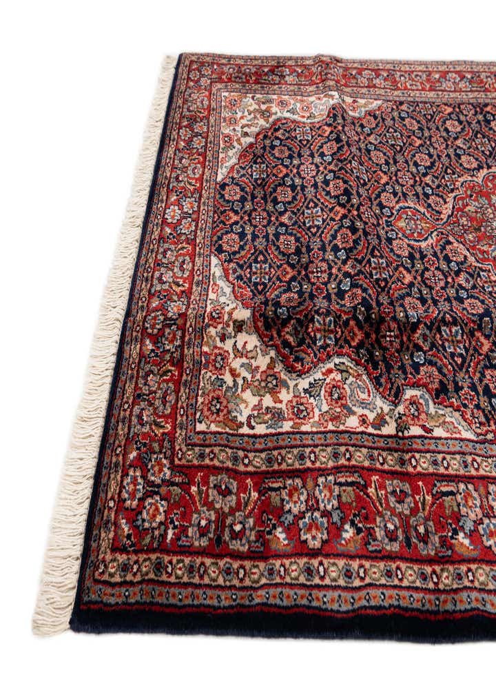4' 1 x 6' 1 Hand Knotted Jaipur Agra Wool Rug