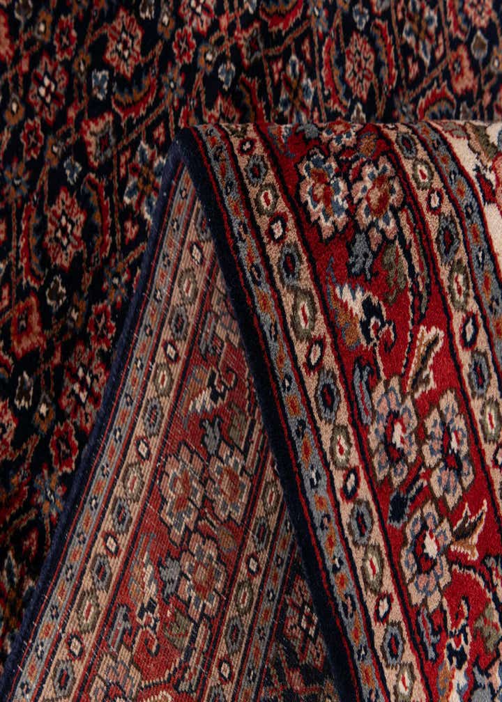 4' 1 x 6' 1 Hand Knotted Jaipur Agra Wool Rug