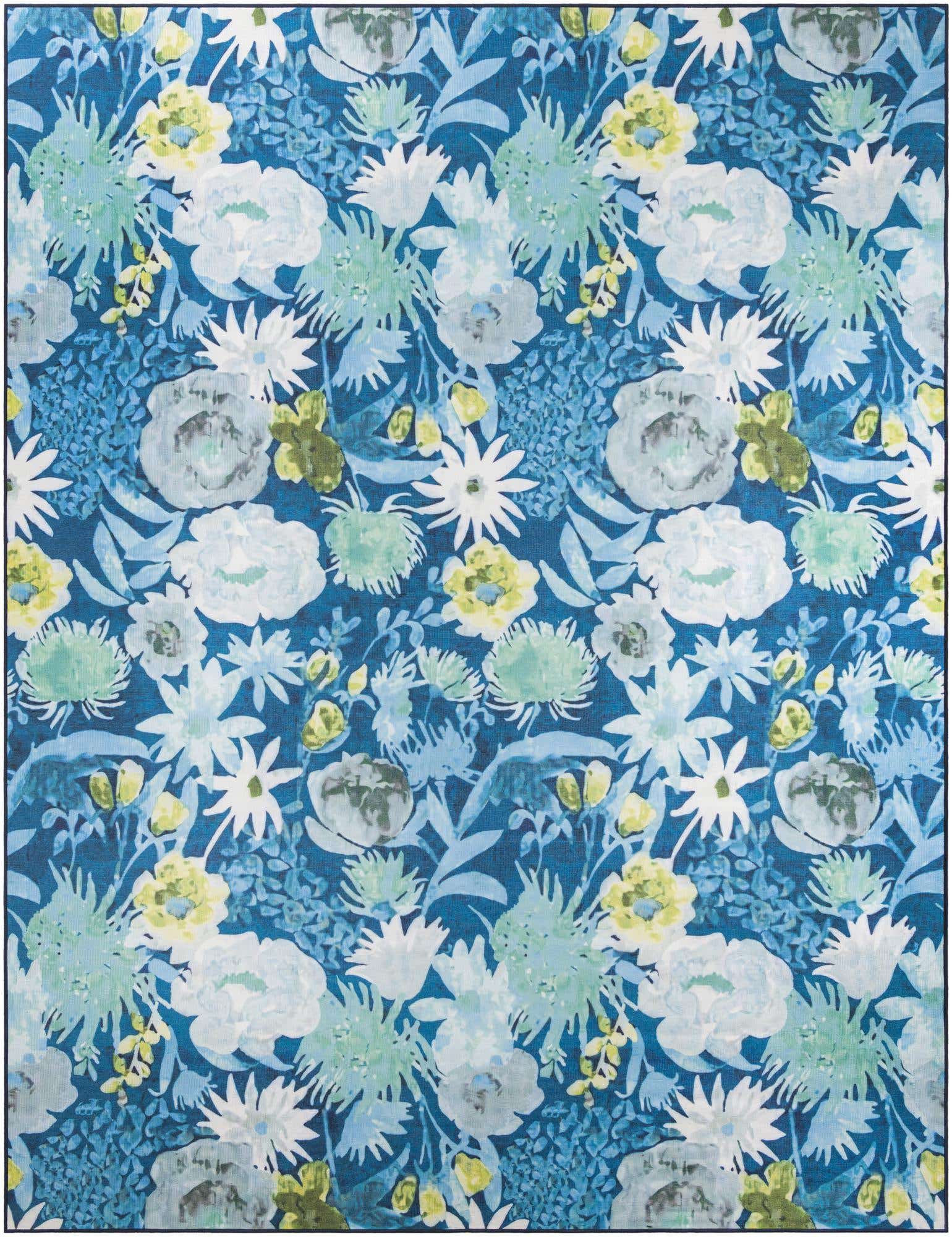 10' x 13' Easy-Clean Jill Zarin Caribbean Indoor / Outdoor Rug
