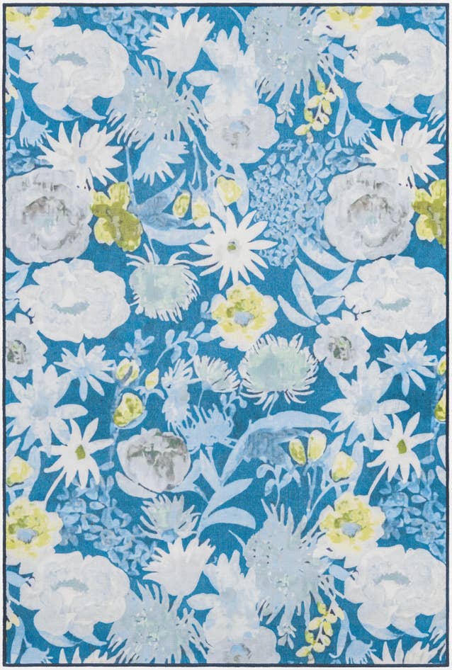 Detail image of 5' 3 x 8' Easy-Clean Jill Zarin Caribbean Indoor / Outdoor Rug