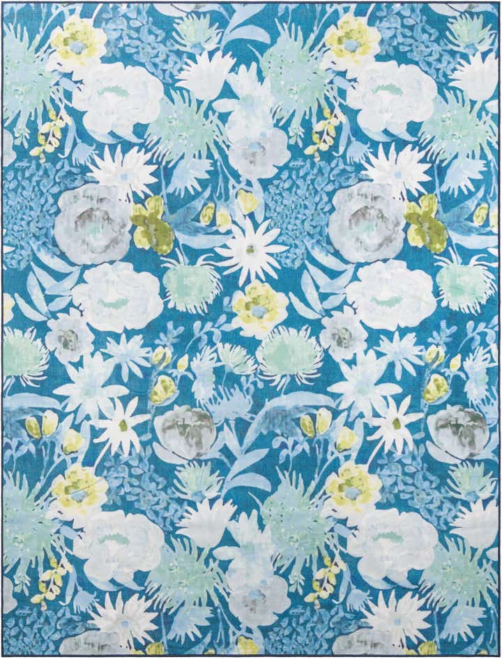9' x 12' Easy-Clean Jill Zarin Caribbean Indoor / Outdoor Rug