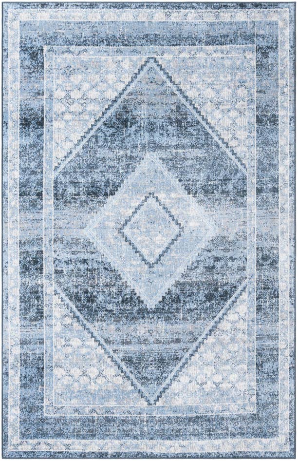 Detail image of 5' 3 x 8' Kamala Washable Rug