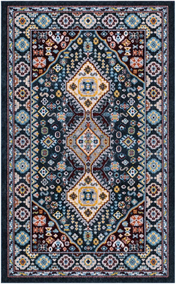 Detail image of 3' 3 x 5' 3 Kamala Washable Rug