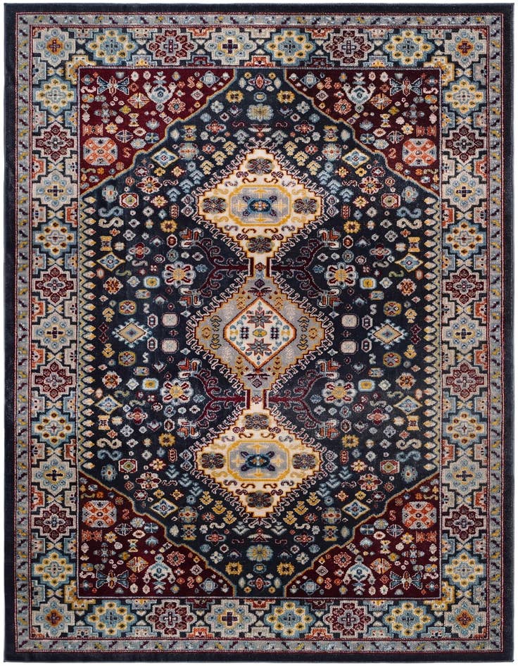 Detail image of 5' 3 x 8' Kamala Washable Rug
