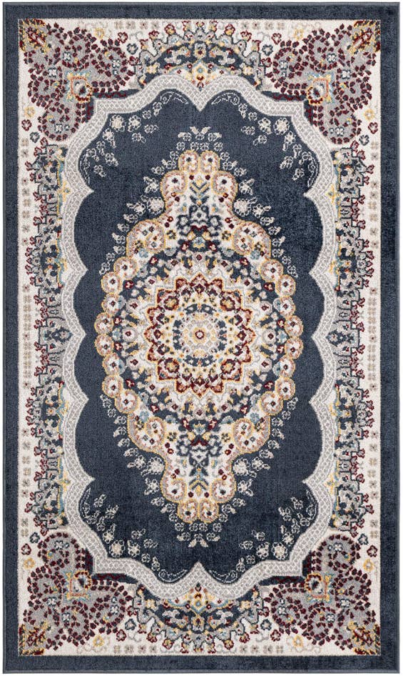 Detail image of 3' 3 x 5' 3 Kamala Washable Rug
