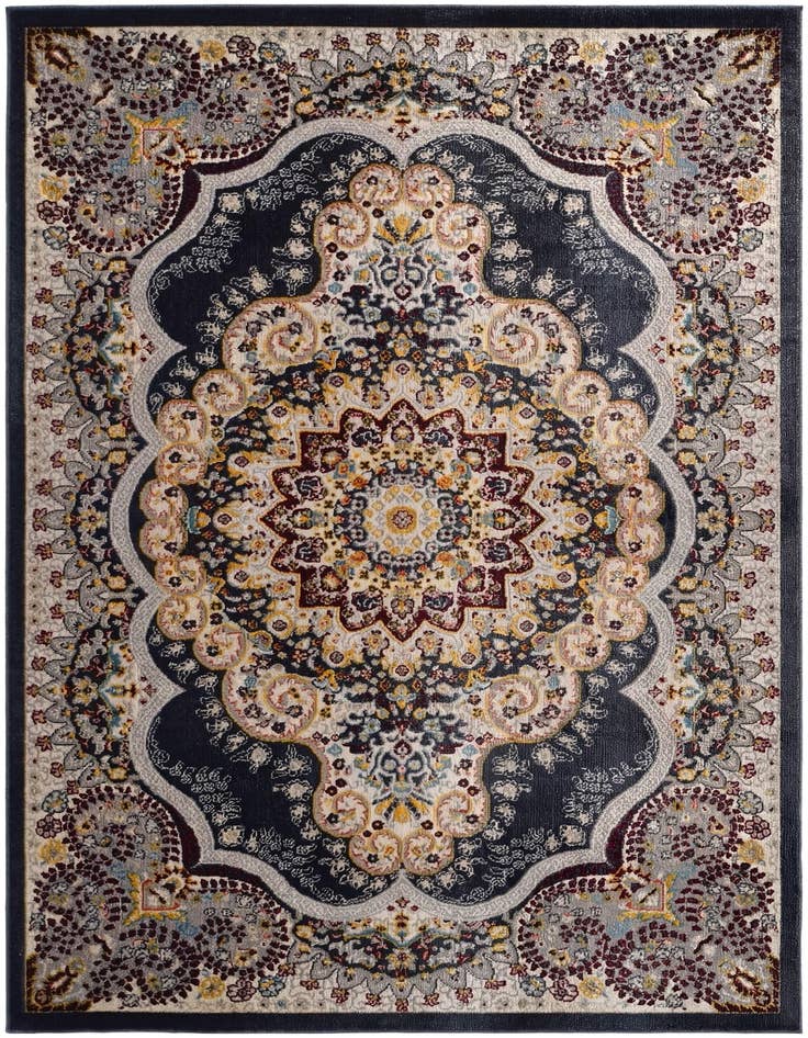 Detail image of 5' 3 x 8' Kamala Washable Rug