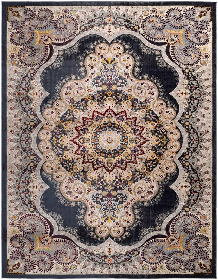 Detail image of 9' x 12' Kamala Washable Rug