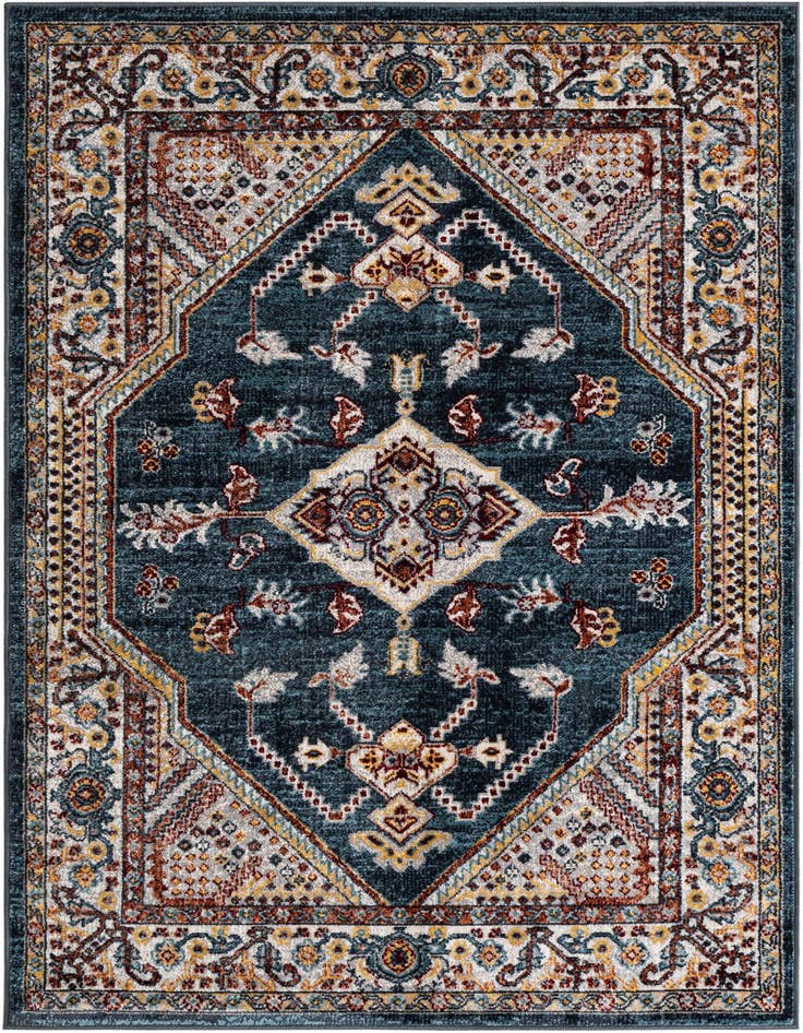 Detail image of 4' x 6' Kamala Washable Rug