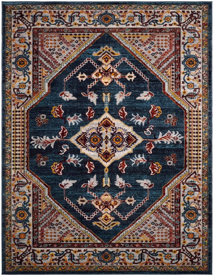 Detail image of 5' 3 x 8' Kamala Washable Rug