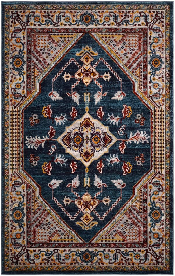 Detail image of 5' 3 x 8' Kamala Washable Rug