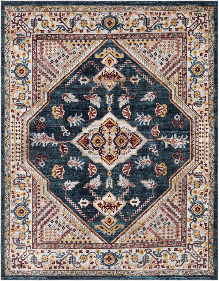 Detail image of 7' 10 x 10' Kamala Washable Rug
