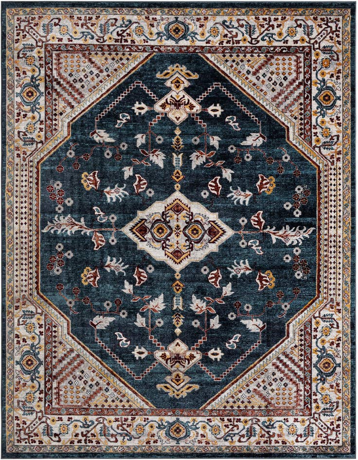 Detail image of 9' x 12' Kamala Washable Rug