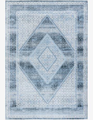 Navy Blue Kamala Washable Rug