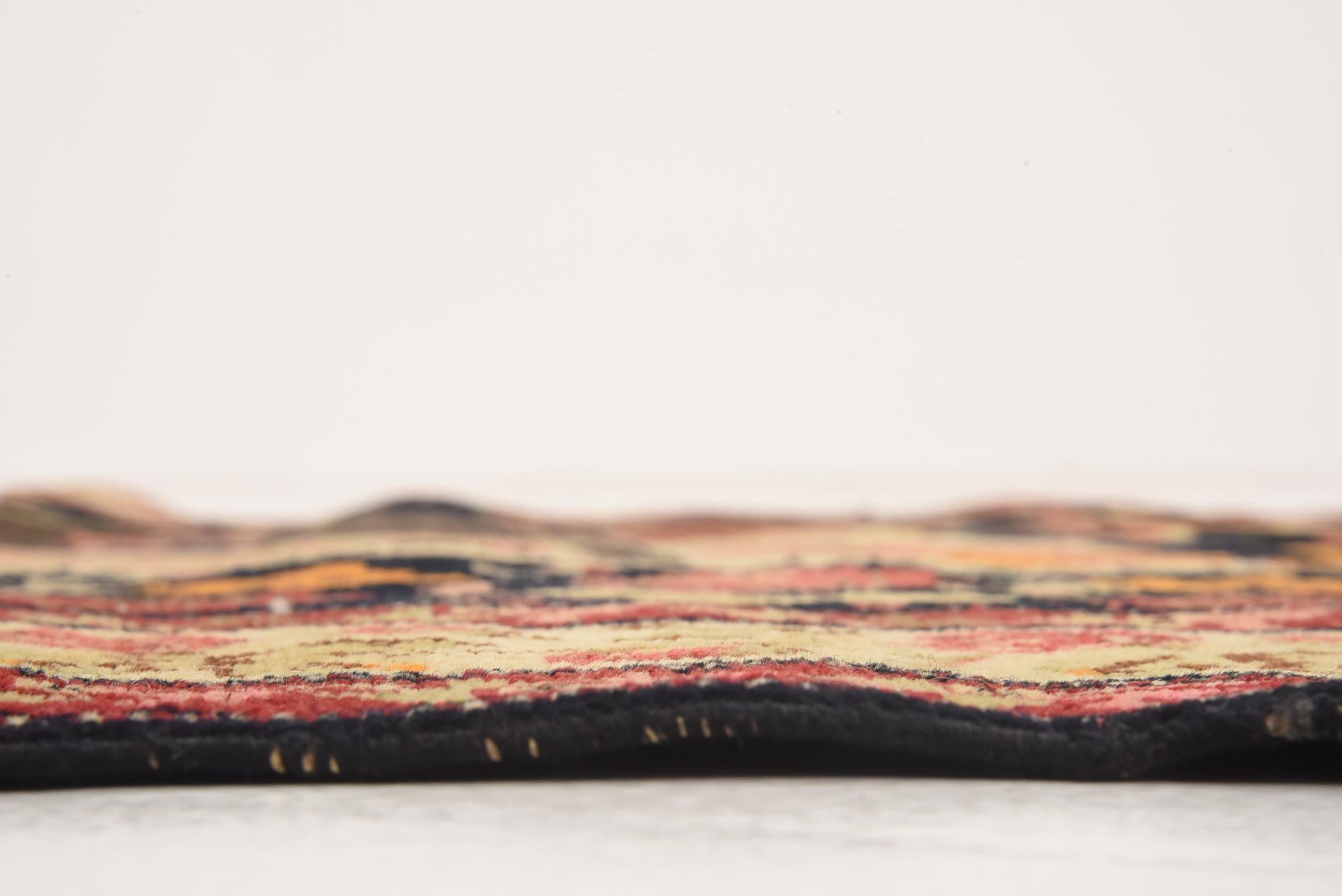 4' 4 x 5' 9 Hand Knotted Karabakh Wool Rug