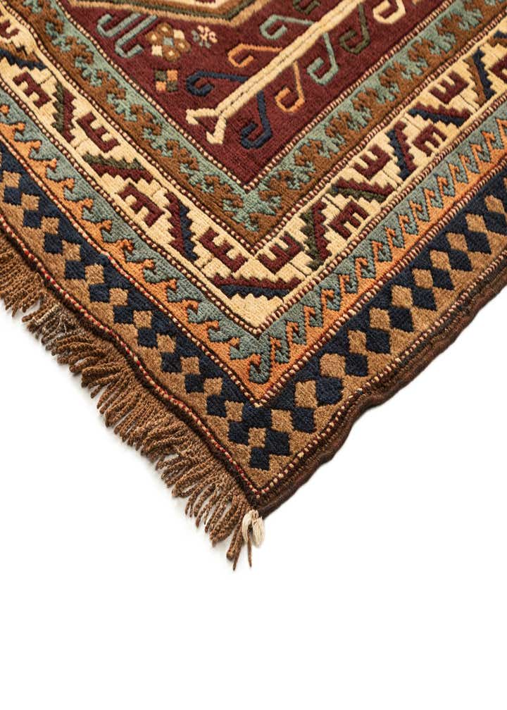 4' 10 x 7' 2 Hand Knotted Kars Wool Rug