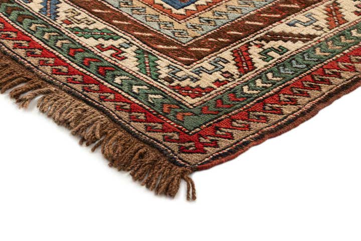 4' 4 x 5' 9 Hand Knotted Kars Wool Rug