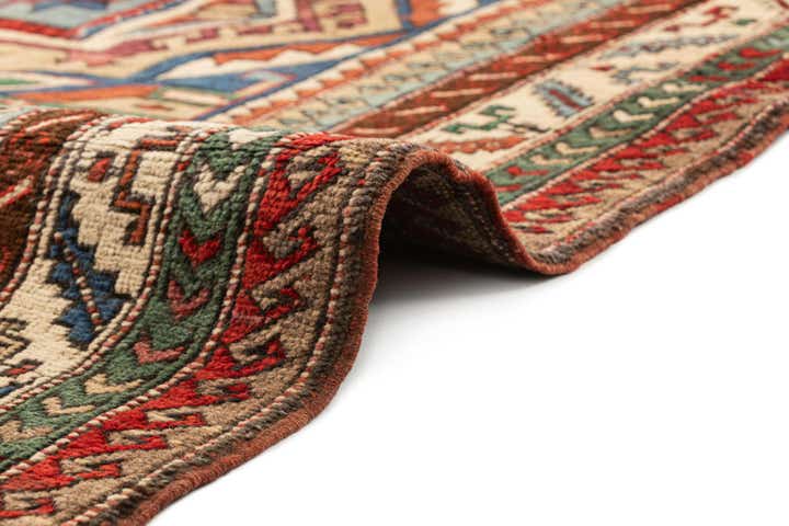 4' 4 x 5' 9 Hand Knotted Kars Wool Rug