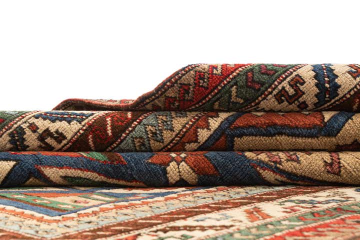 4' 4 x 5' 9 Hand Knotted Kars Wool Rug