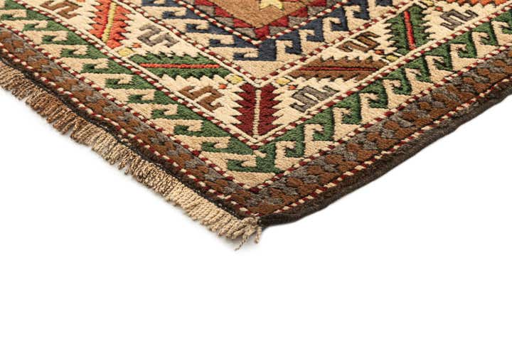 4' 4 x 6' 6 Hand Knotted Kars Wool Rug