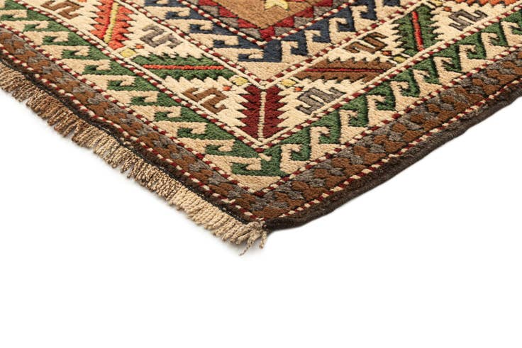 Detail image of 4' 4 x 6' 6 Hand Knotted Kars Wool Rug