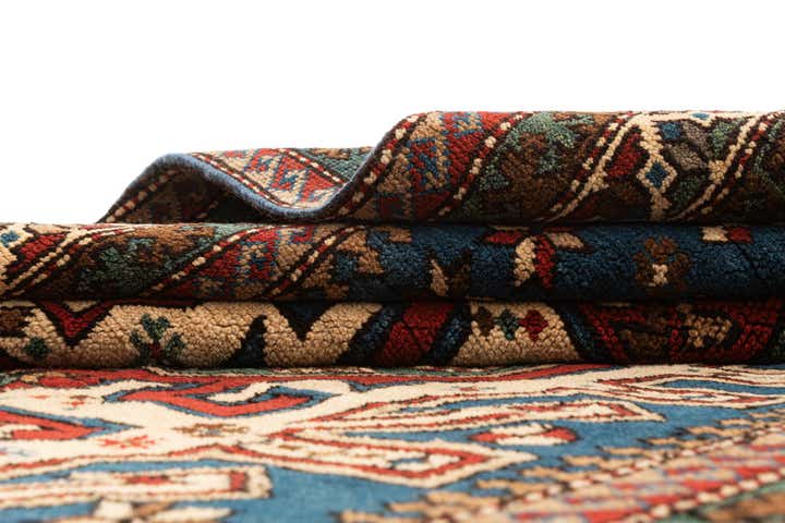 4' 4 x 6' 10 Hand Knotted Kars Wool Rug