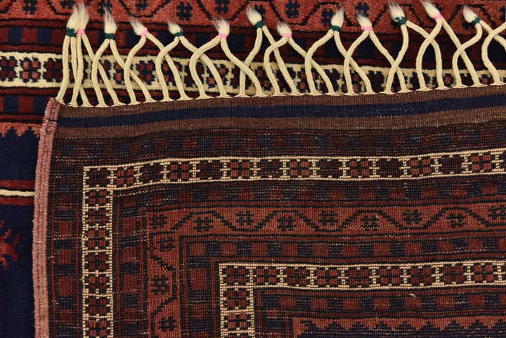 3' 5 x 6' 5 Hand Knotted Kars Oriental Wool Rug