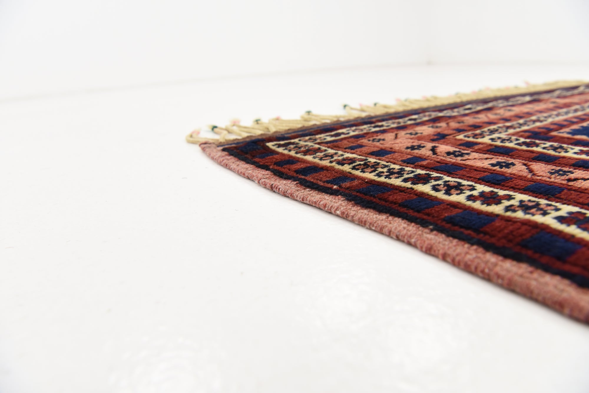 3' 5 x 6' 5 Hand Knotted Kars Oriental Wool Rug