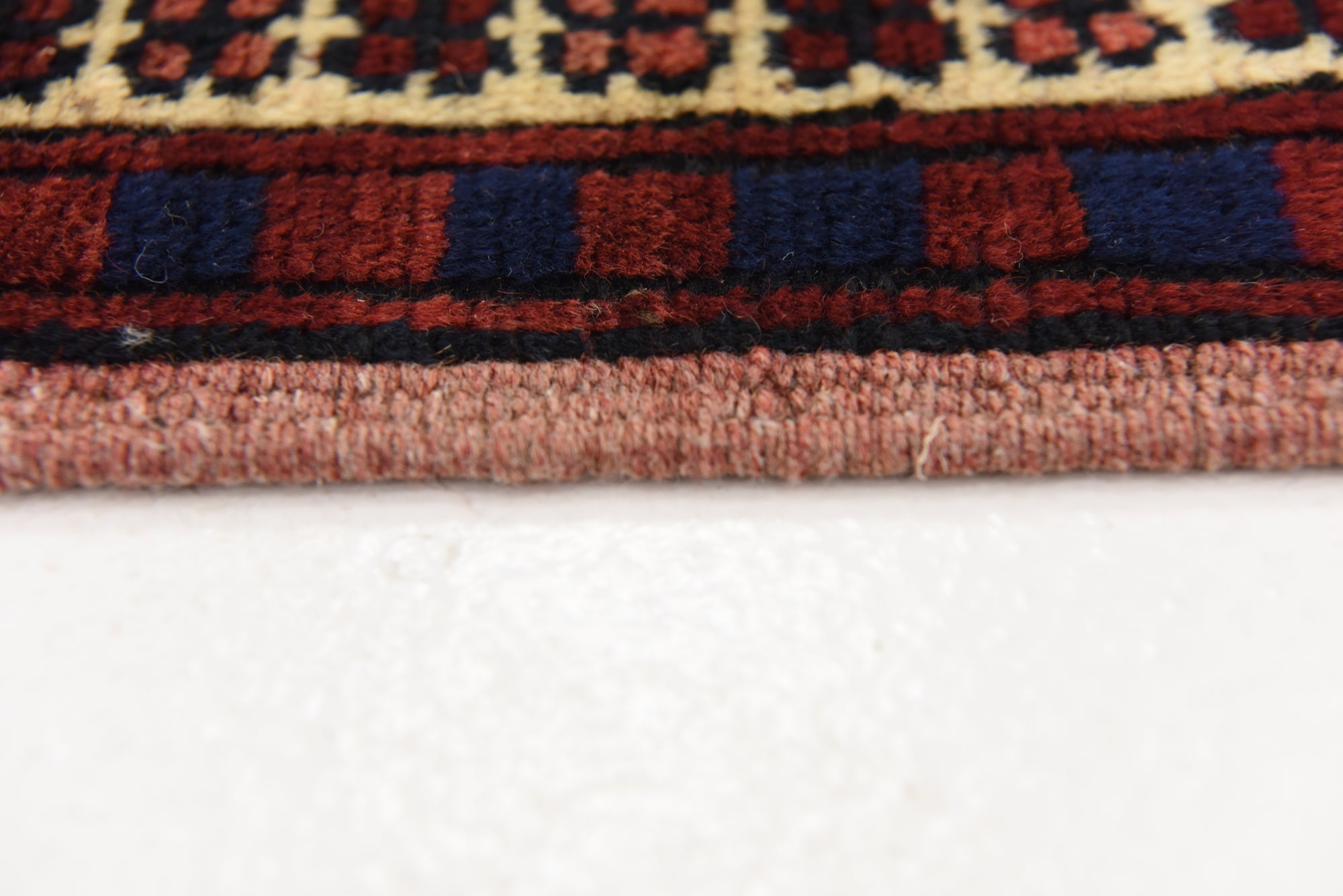 3' 5 x 6' 5 Hand Knotted Kars Oriental Wool Rug
