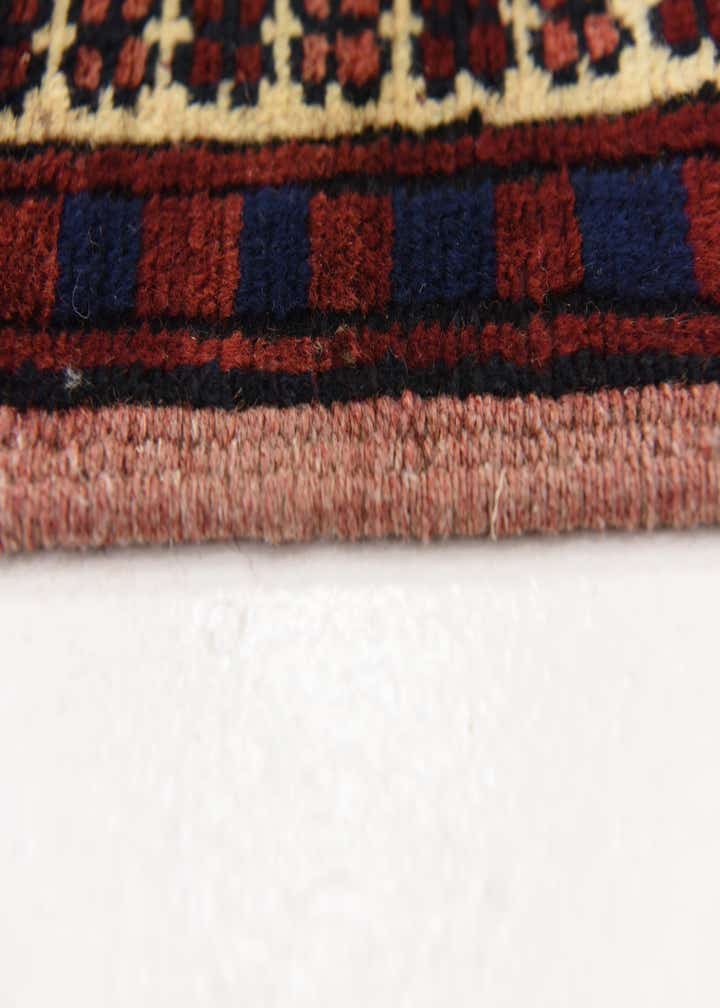 3' 5 x 6' 5 Hand Knotted Kars Oriental Wool Rug