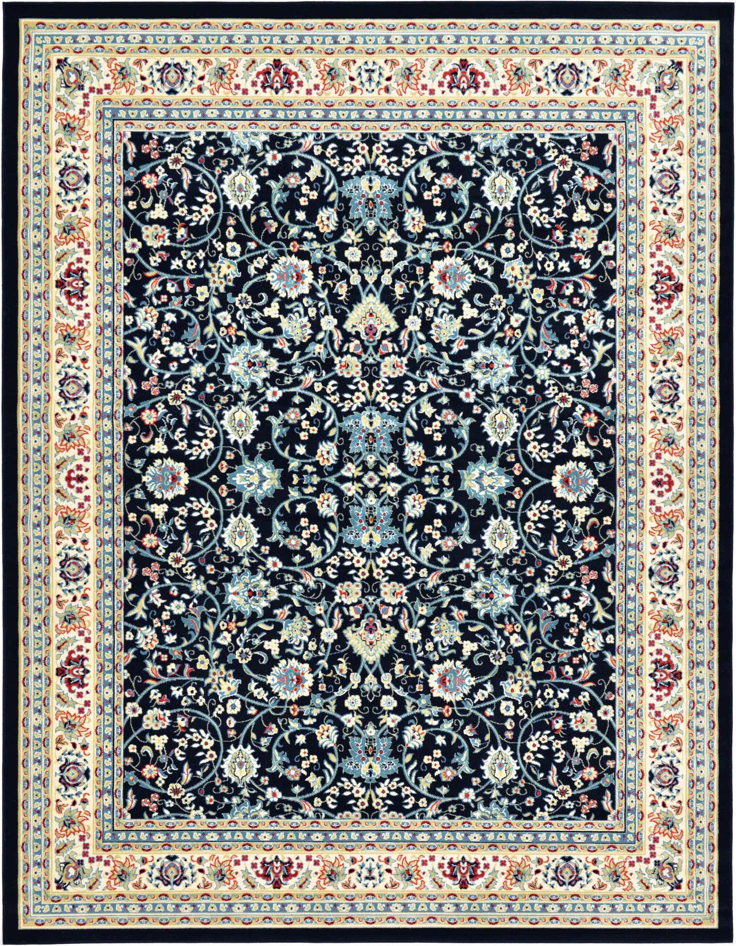 10' x 13' Kashan Design Rug