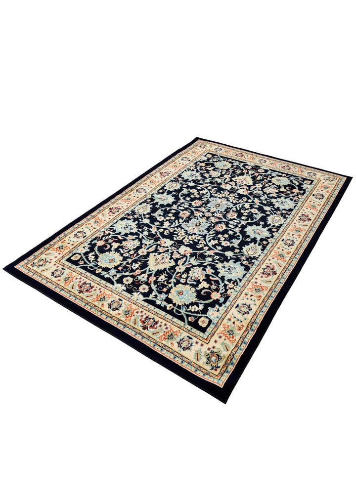 6' x 9' Kashan Design Rug