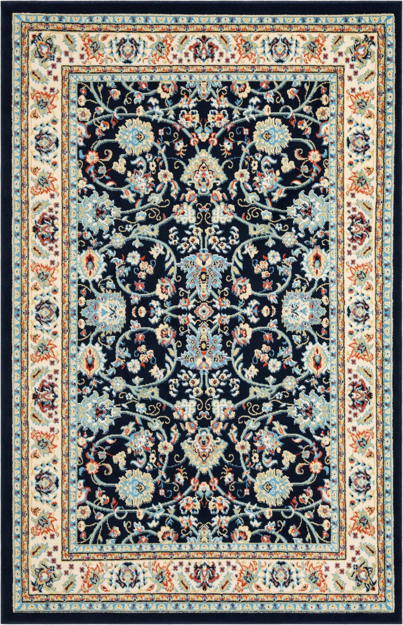5' 3 x 8' Kashan Design Rug