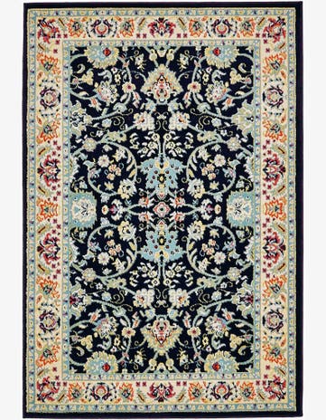 4' x 6' Kashan Design Rug