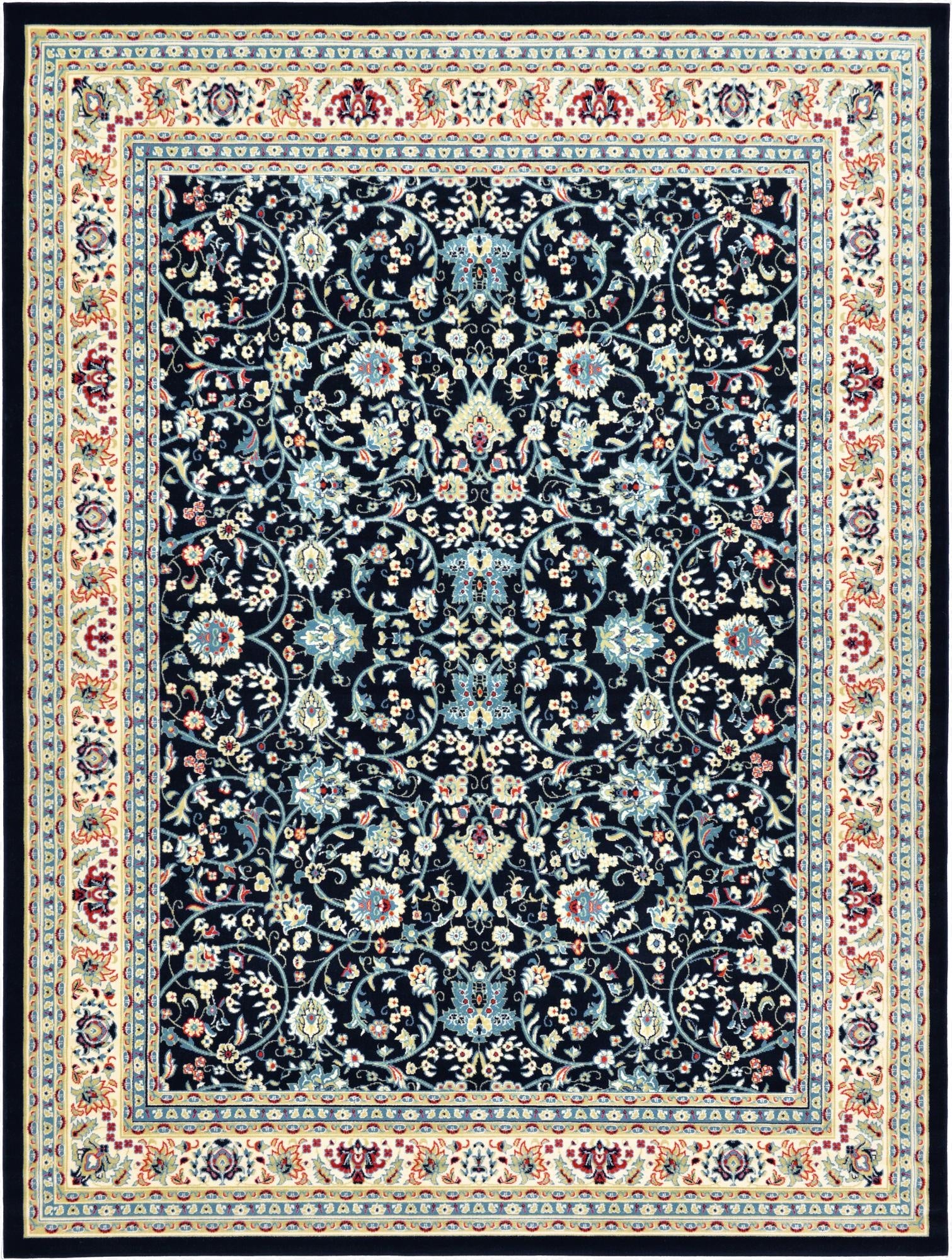 Primary image 10' x 13' Kashan Design Rug