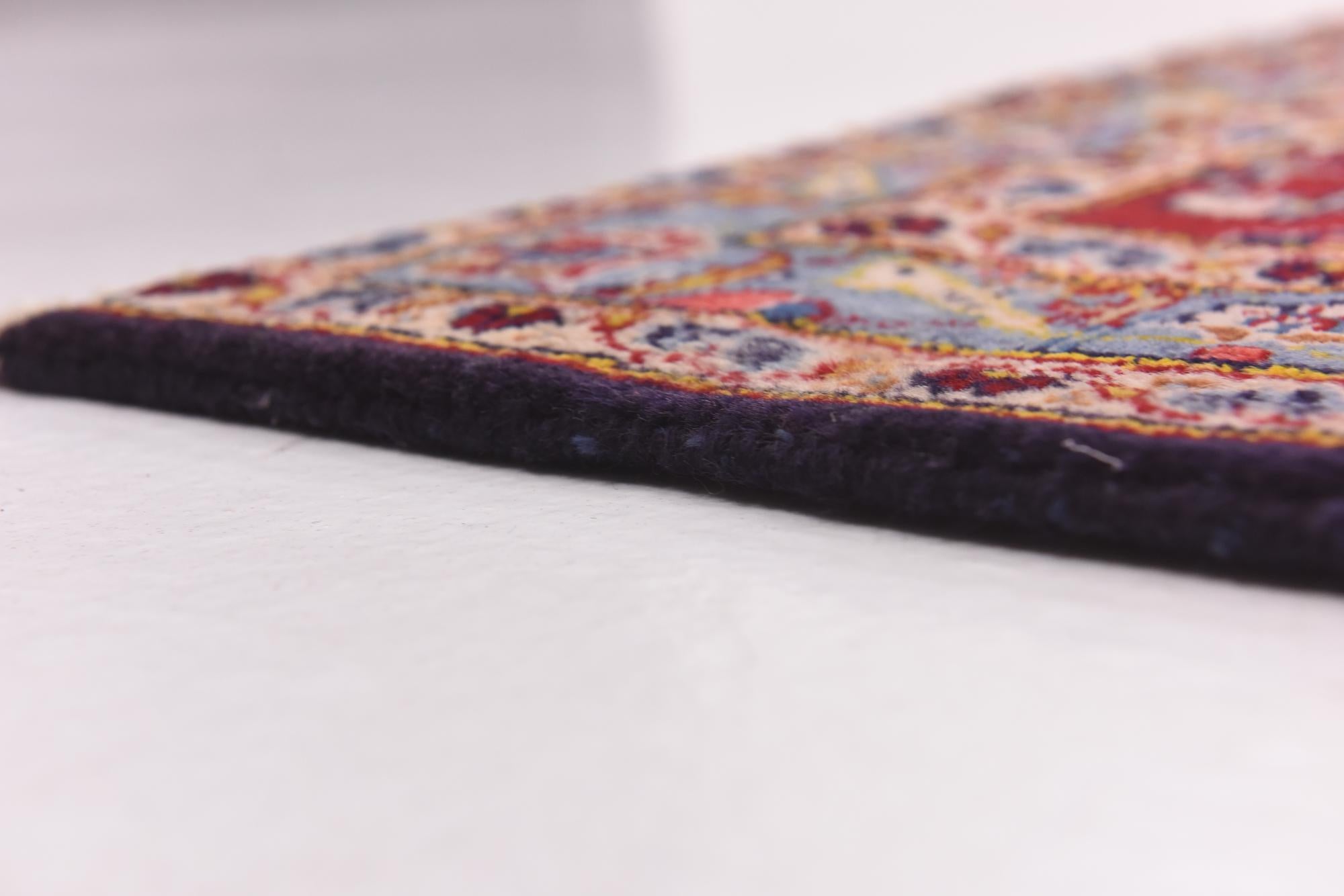 9' 10 x 12' 8 Hand Knotted Kashan Persian Wool Rug