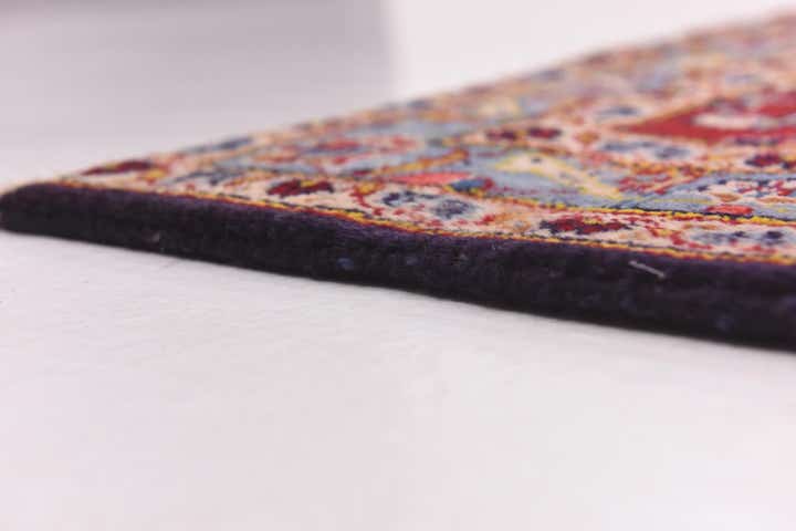 9' 10 x 12' 8 Hand Knotted Kashan Persian Wool Rug
