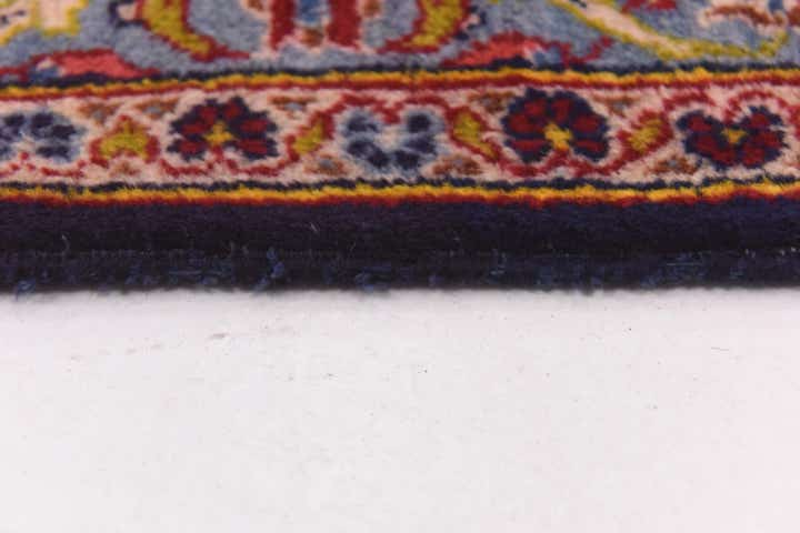9' 10 x 12' 8 Hand Knotted Kashan Persian Wool Rug