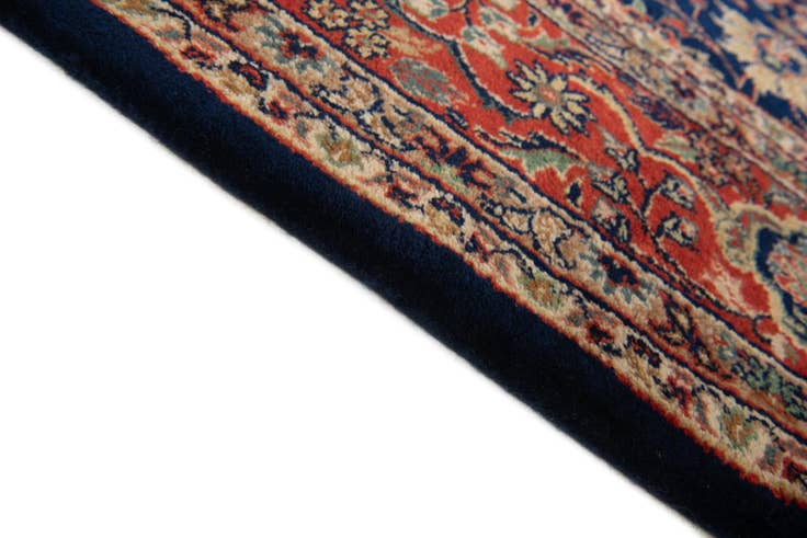 Detail image of 6' 6 x 10' 3 Hand Knotted Kashan Oriental Wool Rug
