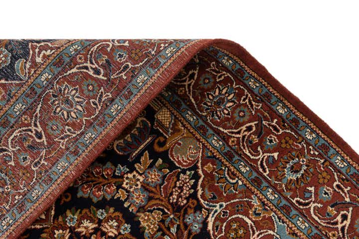 3' 10 x 5' 9 Hand Knotted Kashan Oriental Wool Rug