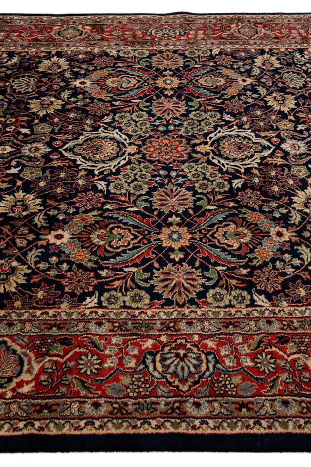 Detail image of 6' 6 x 10' Hand Knotted Kashan Oriental Wool Rug