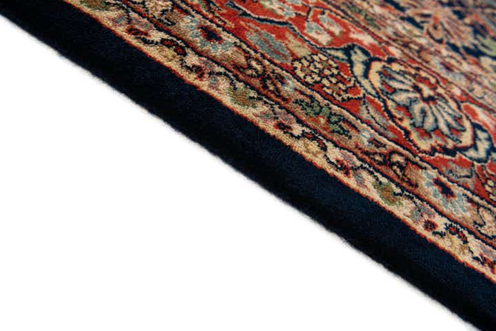 6' 6 x 10' Hand Knotted Kashan Oriental Wool Rug