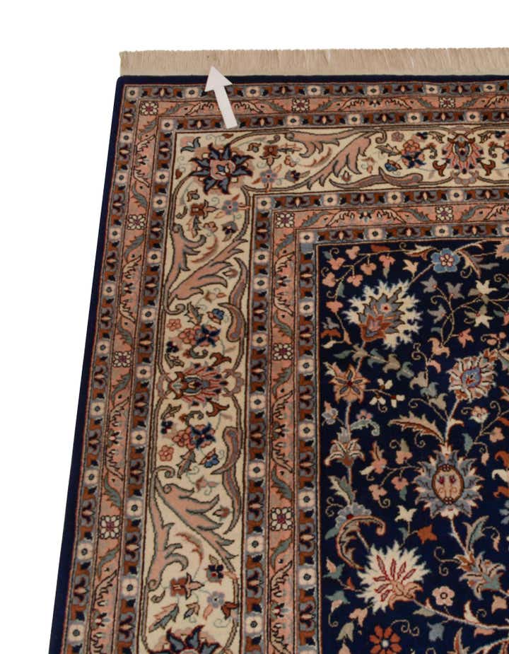 11' 10 x 17' 9 Hand Knotted Kashan Wool Rug