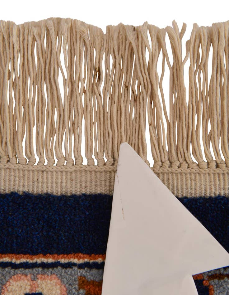 Detail image of 11' 10 x 17' 9 Hand Knotted Kashan Wool Rug