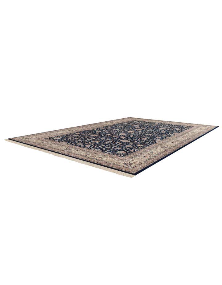 11' 10 x 17' 9 Hand Knotted Kashan Wool Rug