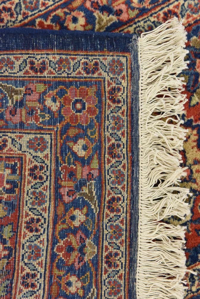 9' x 12' 1 Hand Knotted Kashan Persian Wool Rug